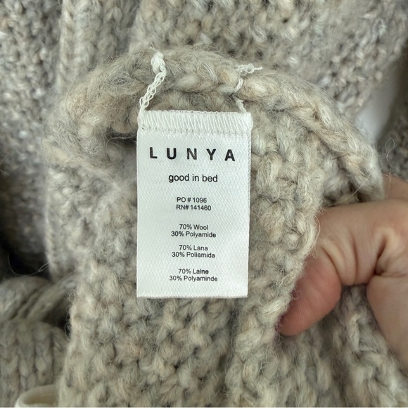 Lunya Chunky Wool Robe - Picture 4 of 5